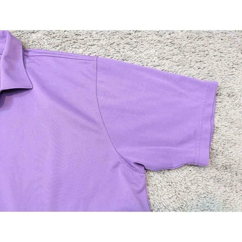 Vintage Peter‎ Millar Polo Shirt Mens Extra Large Purple Made in Korea